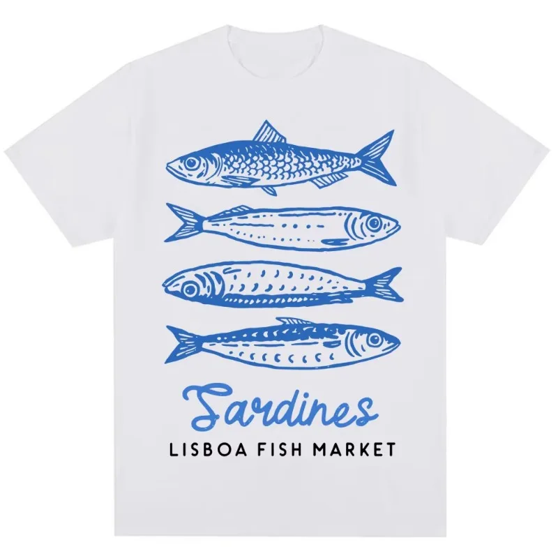 Women'S Fashion Market Size - 面白い魚市場プリント Tシャツかわいいファッション女性原宿高品質 Tシャツルーズカジュアル夏 Tシャツギフト