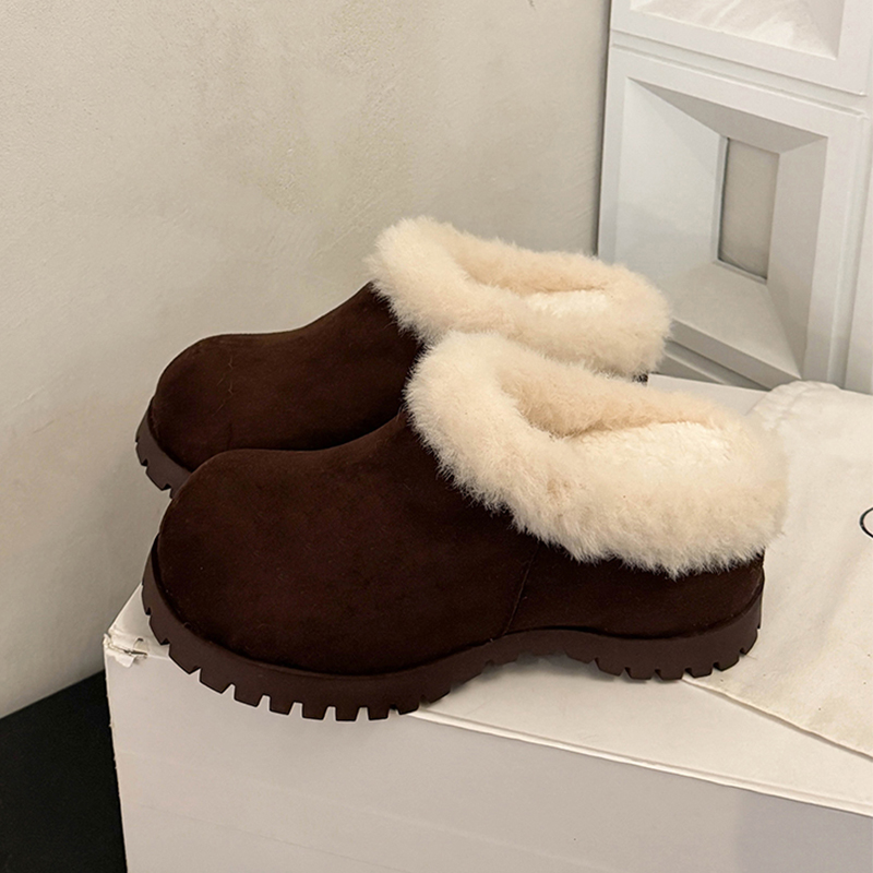 Women'S Fashion Winter 2025 - 女性ふわふわミュールシューズフラットスリッパカジュアルスニーカー 2025 冬のファッションスリングバックシューズスポーツウォーキングコンフォート Zapatos Mujer