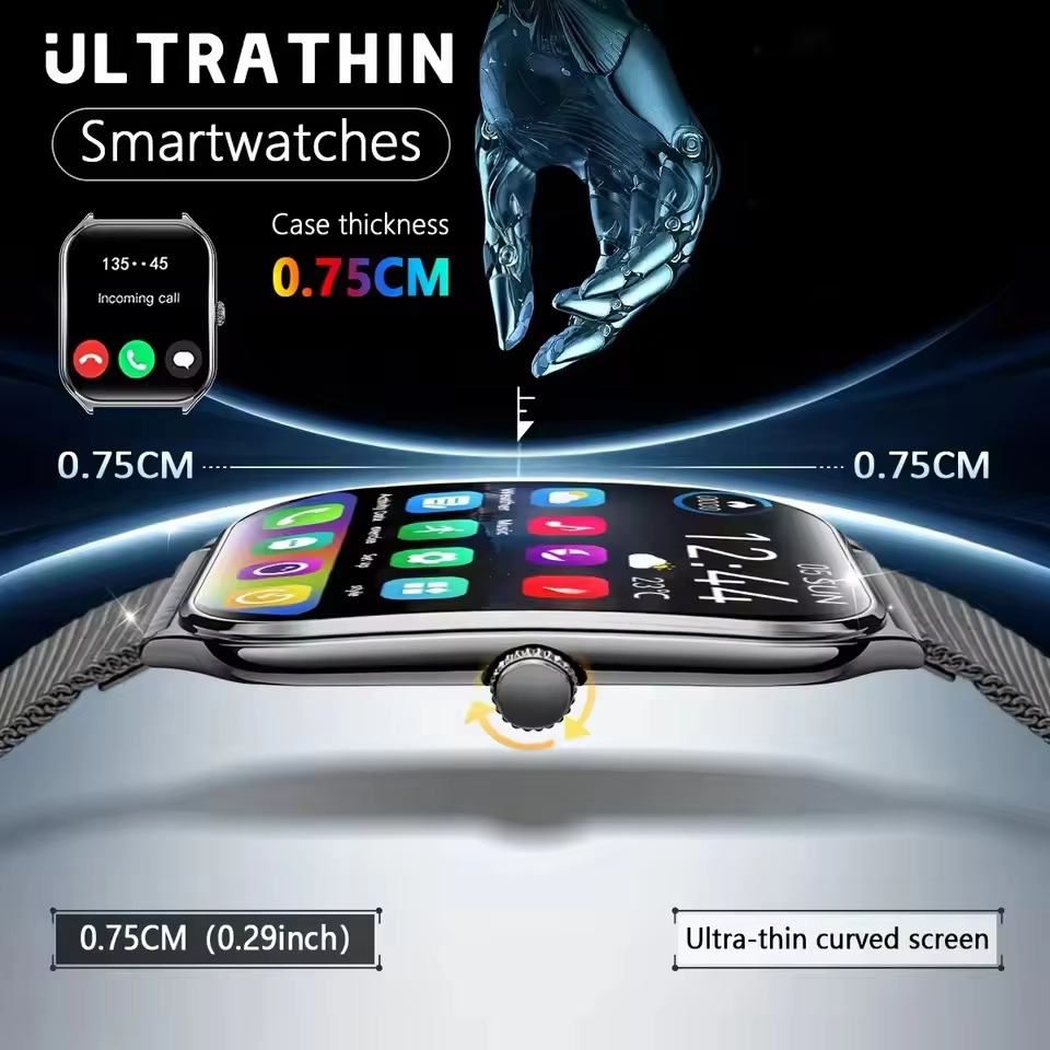 Women Fashion Week 2026 - 2026年新型 超薄型 386*448AMOLED HDスクリーン スマートウォッチ メンズファッション