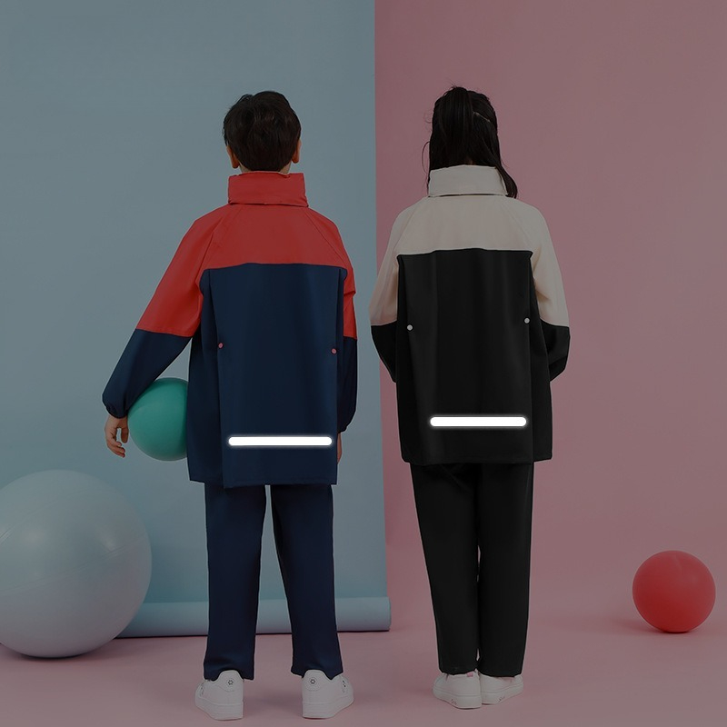 子供のレインコートレインパンツスーツファッション学生全身防水 - Women'S Fashion Raincoat のレビューと価格