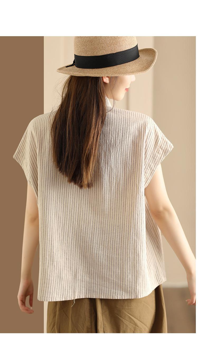 プラスサイズの女性の夏のファッション快適なブラウスノースリー - Women'S Fashion Jersey のレビューと価格