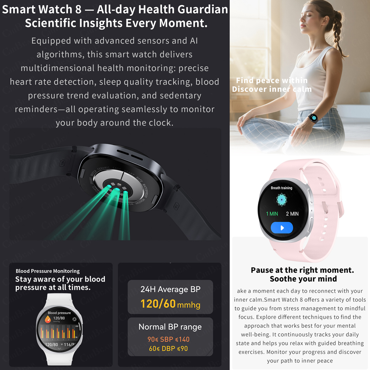 2026年新型腕時計 8ミニGPSトラッキングスマートウォッ - Women Fashion Week 2026 のレビューと価格