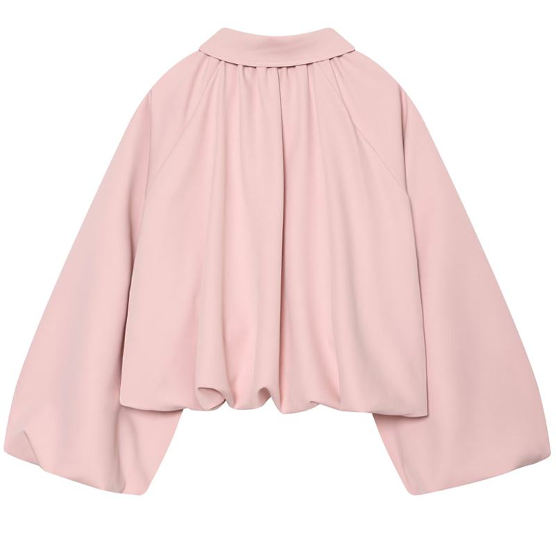 HXAO レディース ルーズ ピンク クロップド ジャケット - Women'S Fashion Quarter Zip のレビューと価格
