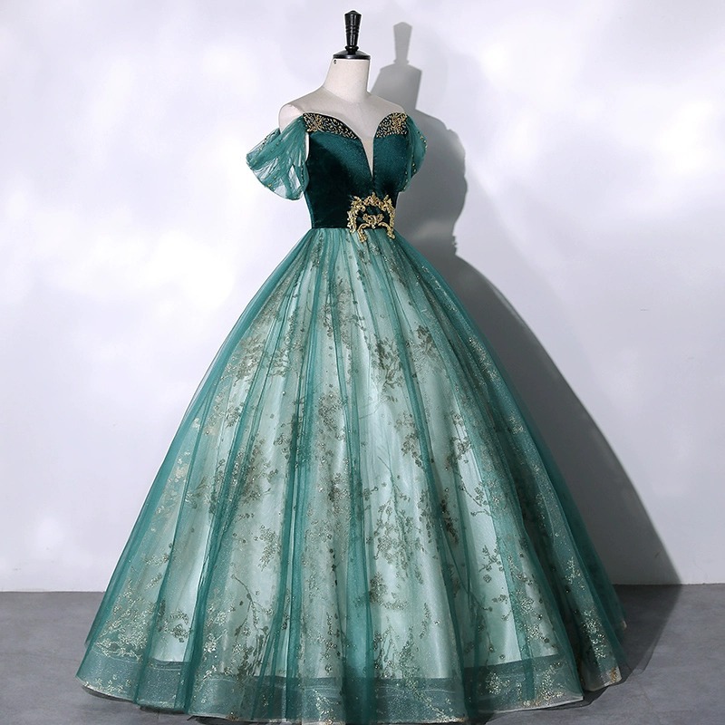 2026年ボーカルアート試験、ピアノ演奏、ベルカントソロ演奏 - Women Fashion Gown のレビューと価格