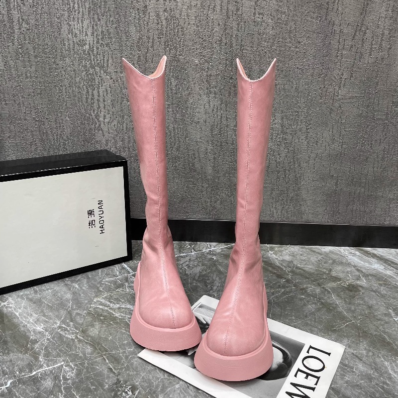 2025年秋冬ファッションジッパーデザインレジャーニーブーツ - Women'S Fashion Winter 2025 のレビューと価格