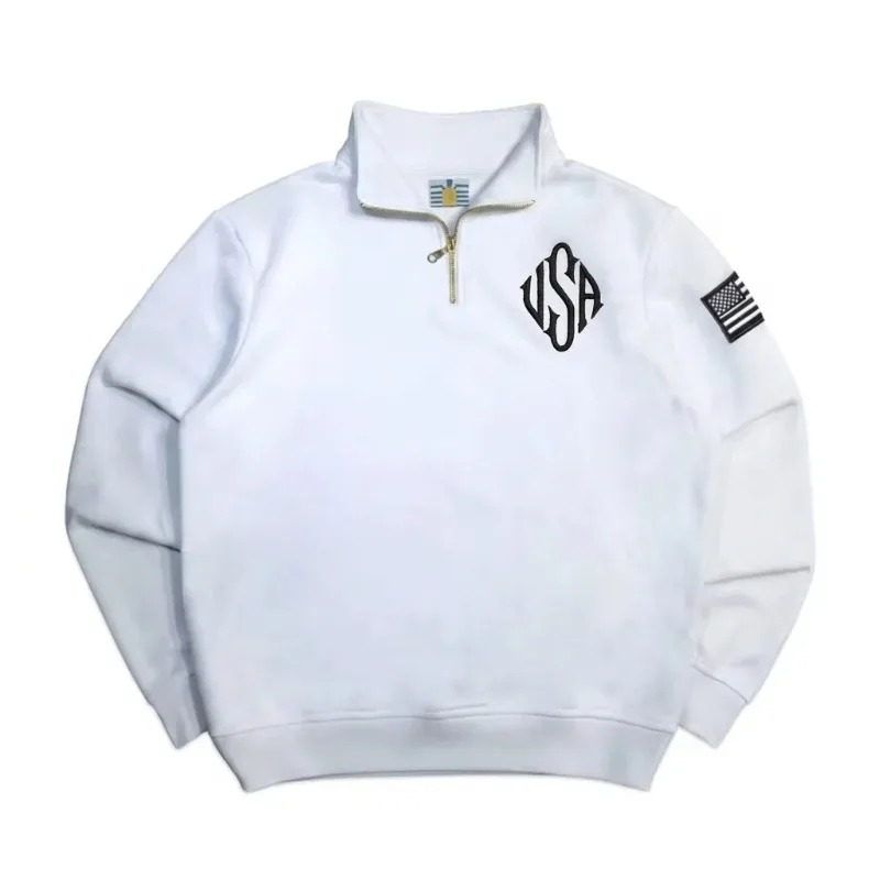 クォータージップスウェットシャツ Y2K ネイビーブルー U - Women'S Fashion Quarter Zip のレビューと価格
