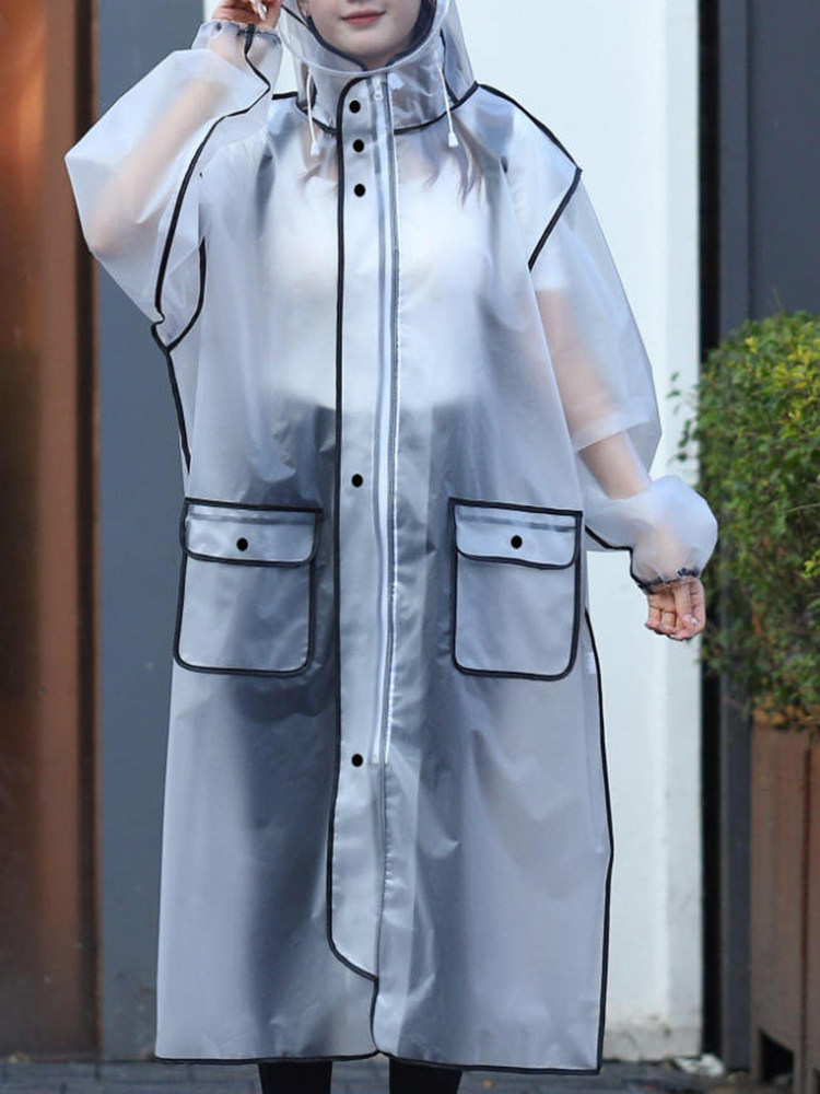 ファッション多機能レインコートロング全身防雨レインコート女性 - Women'S Fashion Raincoat のレビューと価格
