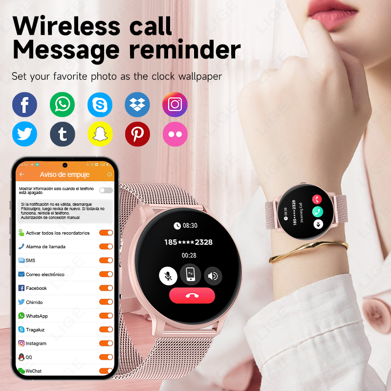 2026 新しい女性 Bluetooth 通話スマートウォッ - Women Fashion Week 2026 のレビューと価格