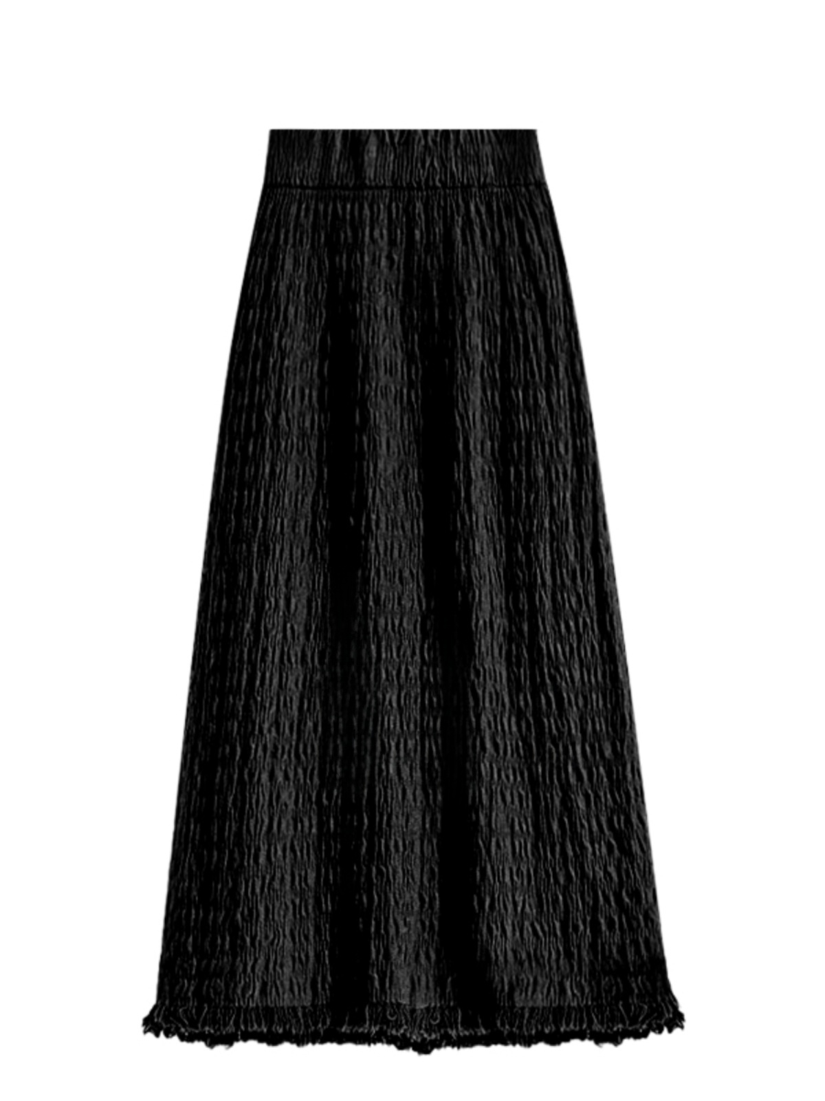 ハイウエストニットミディスカート、女性用プラスサイズAライン - A-Line Skirt Midi のレビューと価格