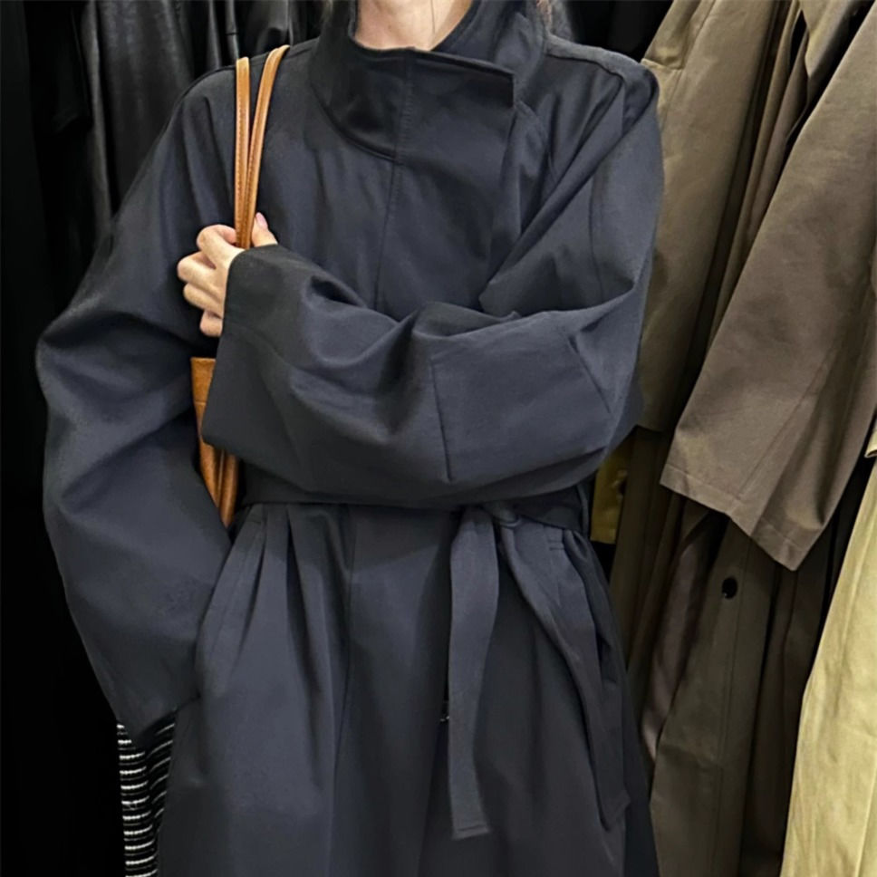 ブラウントレンチレディースファッショナブルレインコートバケー - Women'S Fashion Raincoat のレビューと価格