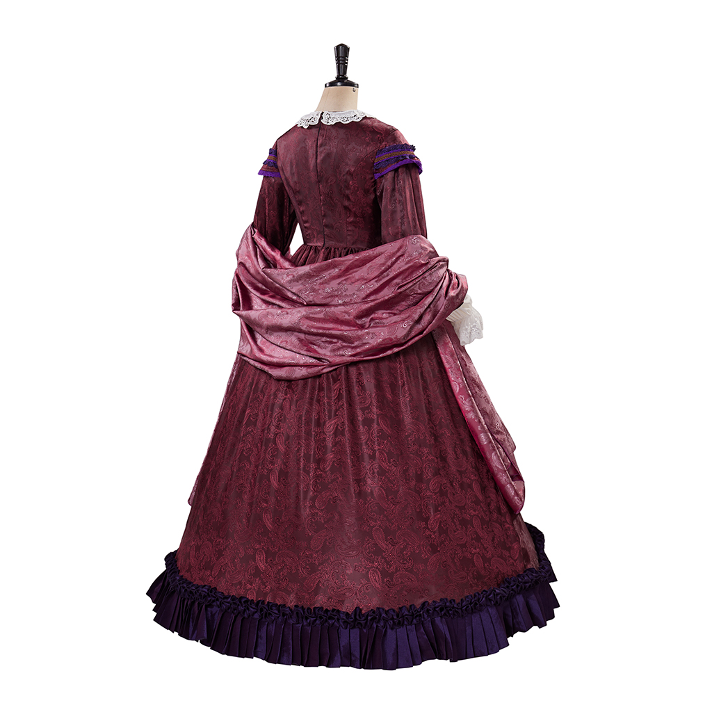 リンカーン映画コスプレ メアリー・トッド・リンカーン衣装 南 - Women Fashion Gown のレビューと価格