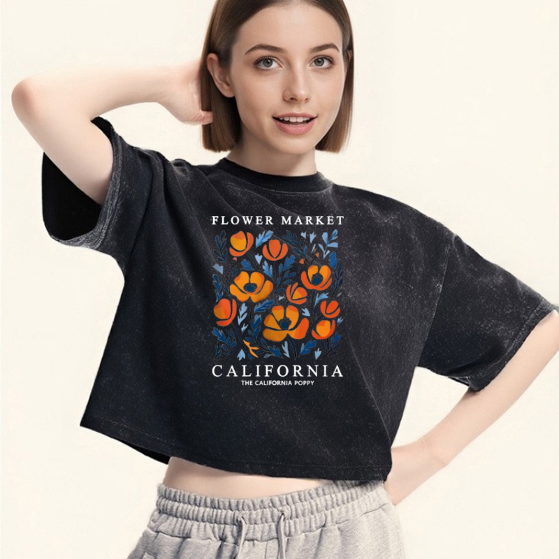 イエローフラワーズマーケットカリフォルニアプリントサマーコッ - Women'S Fashion Market Size のレビューと価格