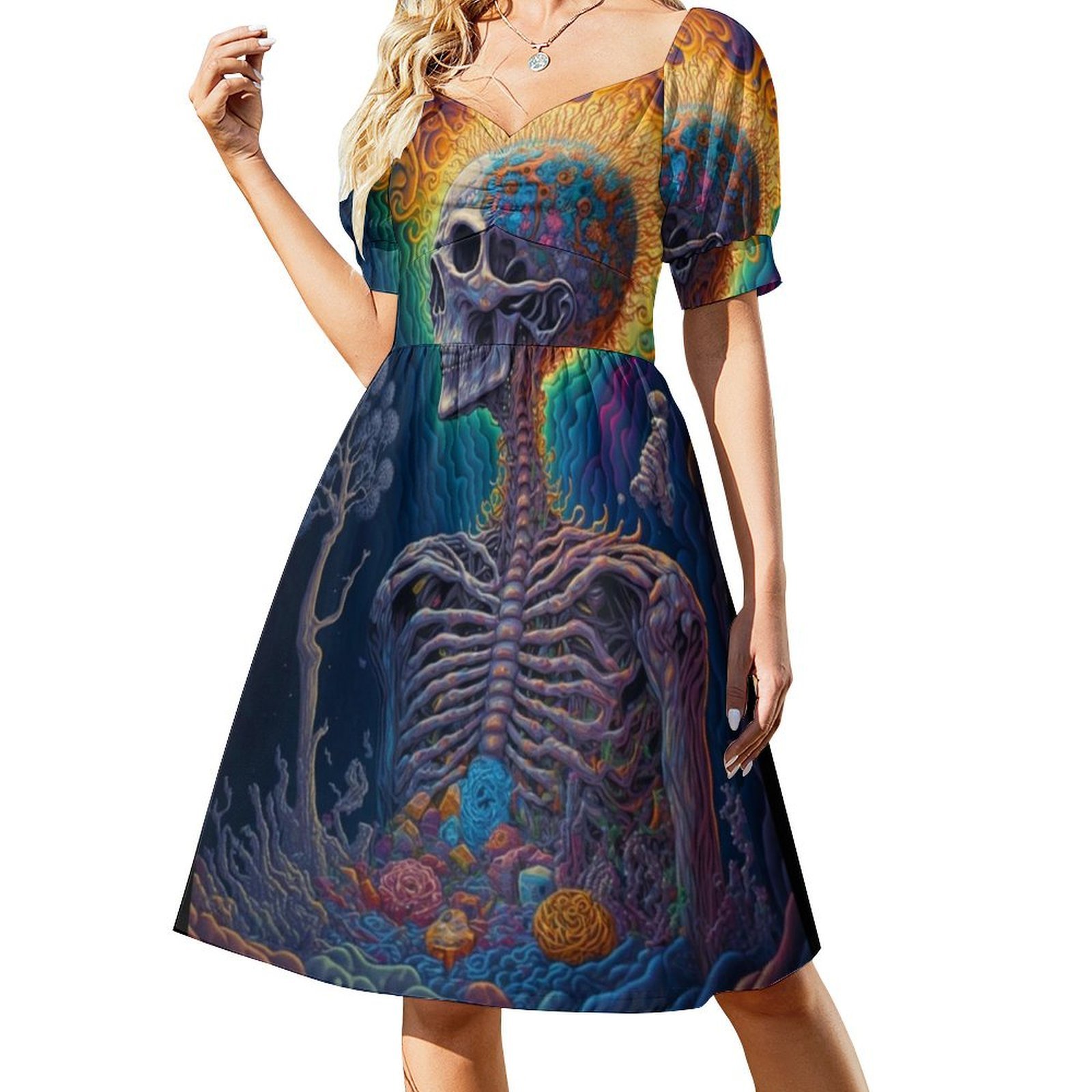 人生の終わり # 11 ボヘミアンシックなドレス エレガント - Women Fashion Gown のレビューと価格