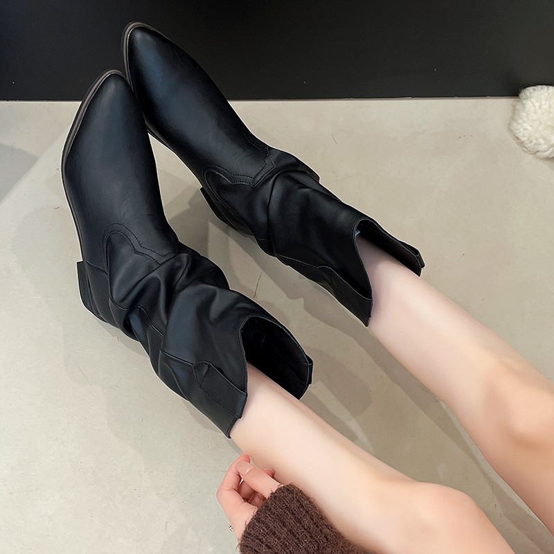 レディースブーツ 冬 2025 ファッション カジュアル ロ - Women'S Fashion Winter 2025 のレビューと価格