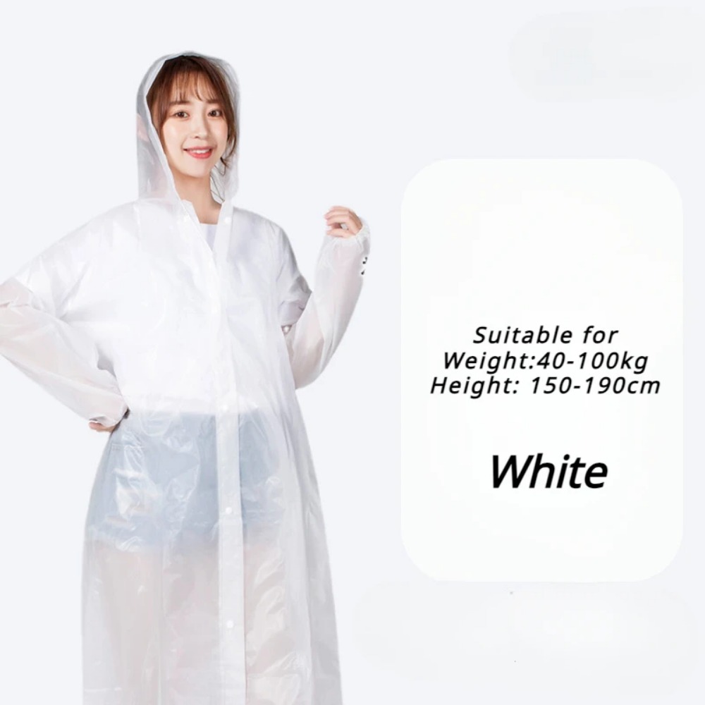 新しい防水レインコート大人の旅行ファッションレインコート屋外 - Women'S Fashion Raincoat のレビューと価格