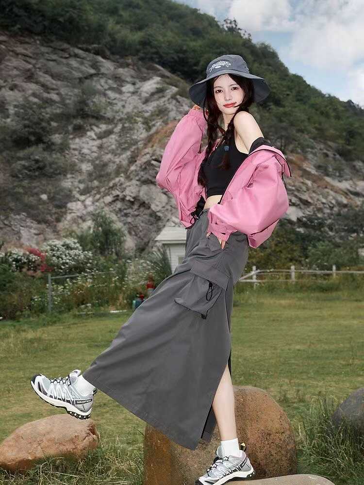 トレンチコート女性レディース防水レインコートカジュアルベーシ - Women'S Fashion Raincoat のレビューと価格
