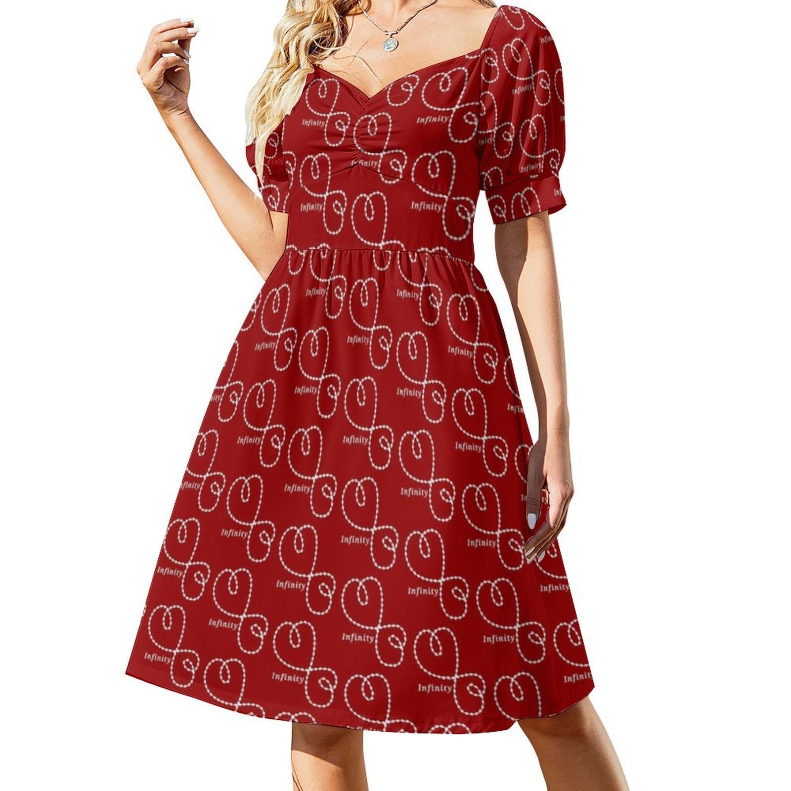 インフィニティラブボヘミアンシックドレスエレガントファッショ - Women Fashion Gown のレビューと価格