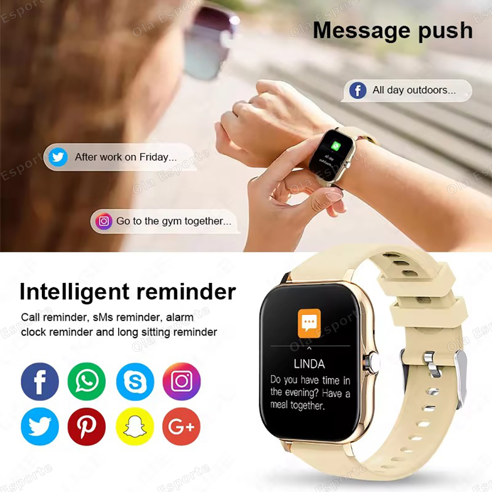 2026 スマートウォッチ Android IOS 電話 1 - Women Fashion Week 2026 のレビューと価格