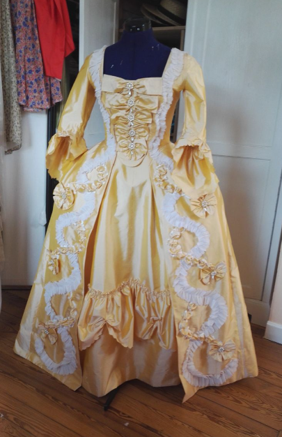 ロココファッションドレスコスチューム女性女の子1770年代女 - Women Fashion Gown のレビューと価格